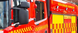 Brand utanför Katrineholm – lika stor som en halv fotbollsplan