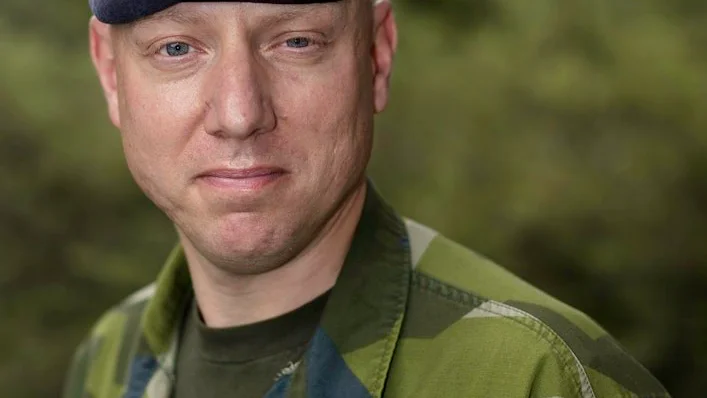 Oxelösundaren Jesper Tengroth är pressekreterare vid Försvarsmakten.