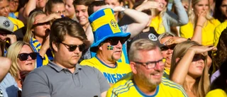 Bildextra: Sorti – men landslaget applåderades vid Tovastugan