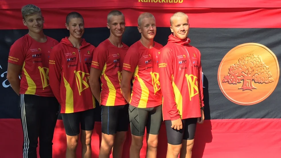 Janis Persson, Linus Lagmyr,Oliver Malmsten,Lukas Schollin-Borg,Gustav Braxsiö. Foto: Privat