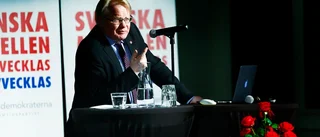 Försvarsministern i Eskilstuna: "Vi måste lyckas med värnpliktssystemet"