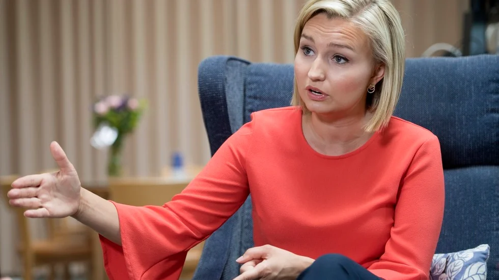 KD:s Ebba Busch Thor prövar gränserna för Alliansen genom att propagera för nybyggen av kärnkraftverk, men håller sig inom ramen för den gemensamma energipolitiska uppgörelsen.