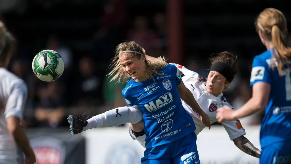Sarah Bergman gjorde sin andra match från start i United och gjorde en helt okej insats i bortamatchen mot tabelltvåan Rosengård.