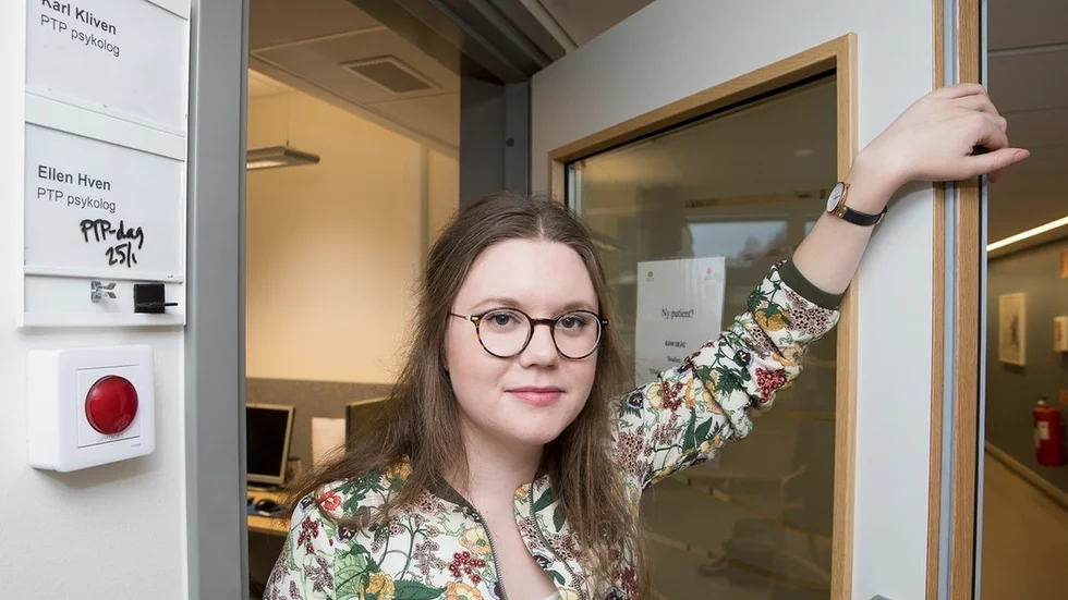 Ellen Hven psykolog och har gjort sin praktiktjänst på Kullbergska sjukhuset.