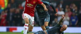 Victor Nilsson Lindelöf och John Guidetti på U21-hjältens bröllop i Trosa