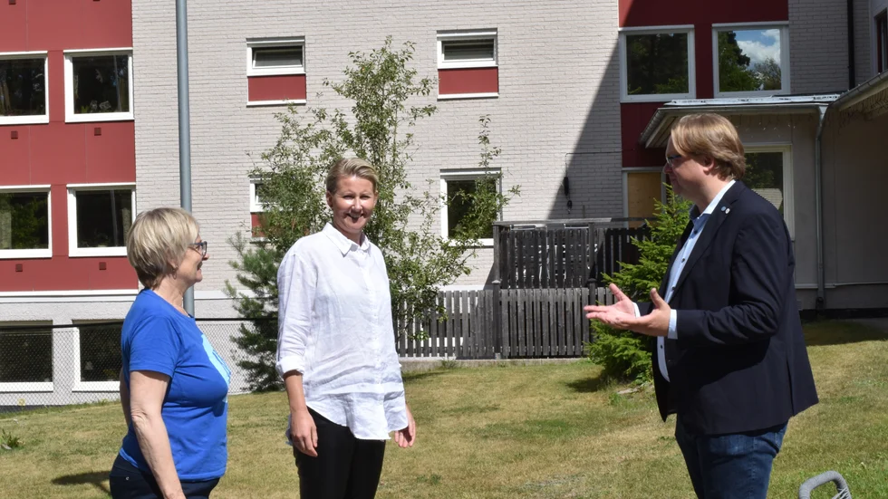 Sjukvårdsplatserna på Bergdala är där korttidsboendet i Kisa låg förut. 