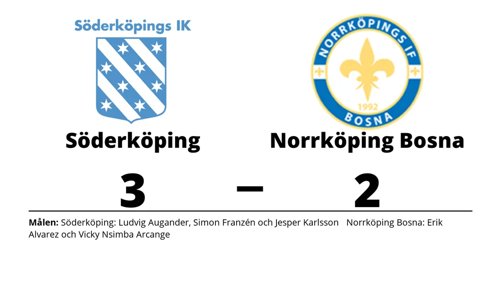 Söderköpings IK vann mot Norrköpings IF Bosna