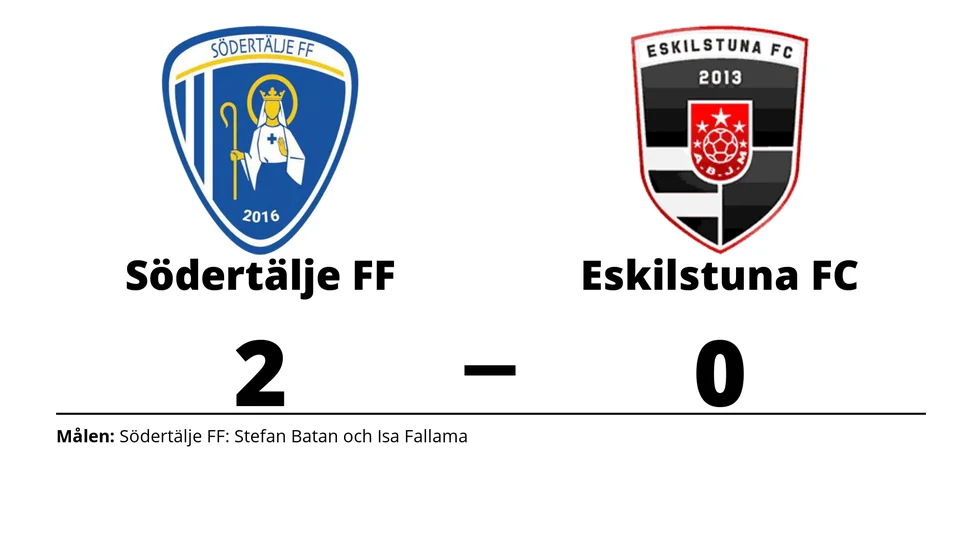 Södertälje FF vann mot Eskilstuna FC