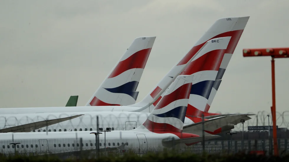 Det var ett plan från British Airways som skulle till London som tvingades vända tillbaka. Bilden är tagen i ett annat sammanhang. 