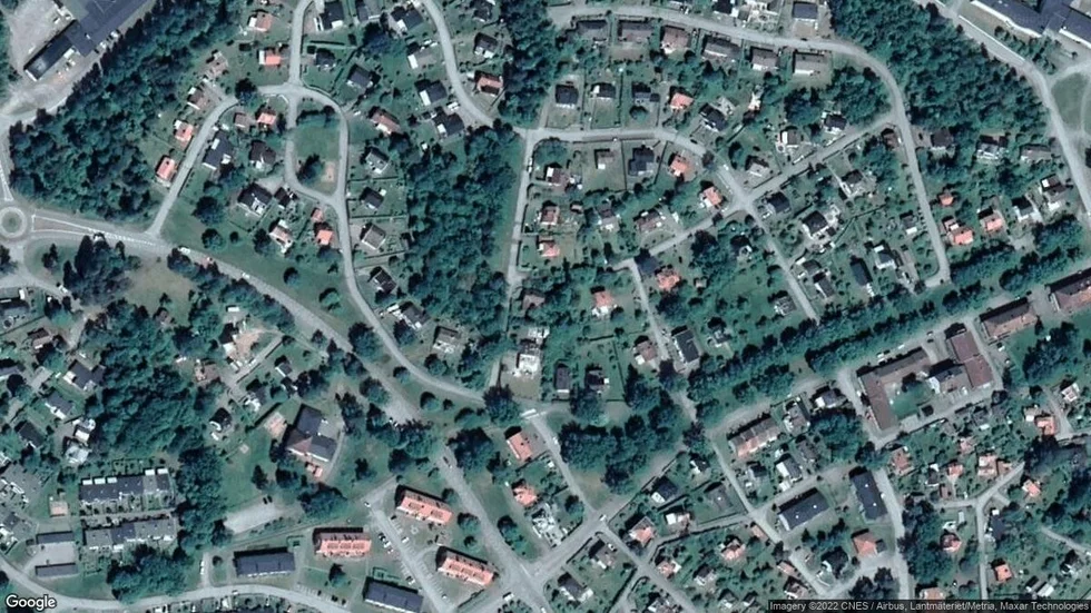 Området kring Sandbäcksgatan 4