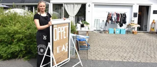 Ida är sommarföretagare – driver café och secondhandbutik: ”Det har gått bättre än jag trodde”