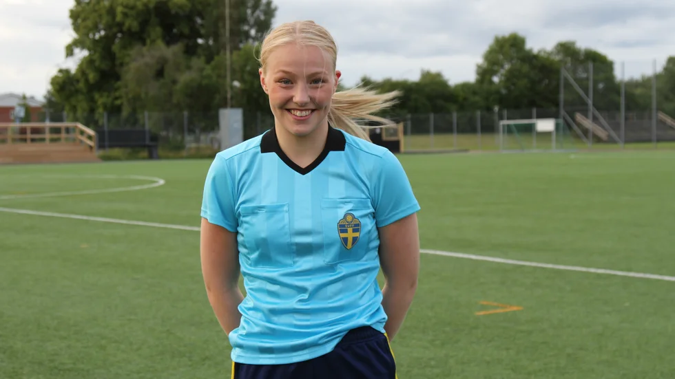Sofia Steffner domare från Uppsala ska till Gothia och döma för första gången.