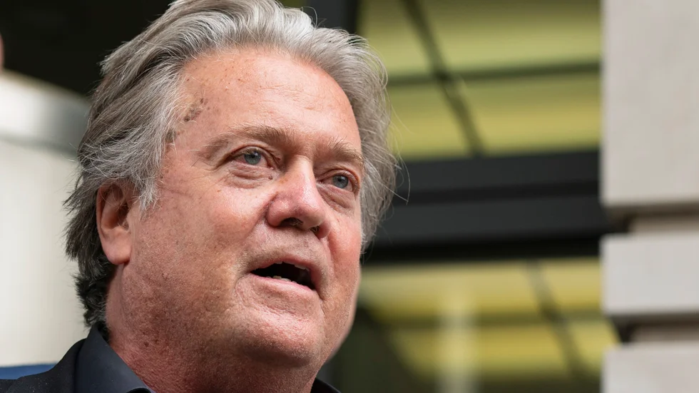 Steve Bannon ledde Donald Trumps presidentvalkampanj 2016. Han utsågs efter valsegern till chefsstrateg, men avskedades i augusti 2017. Arkivbild.