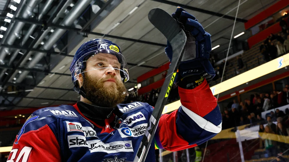 Jimmy Andersson i LHC-tröjan. Där spelade han mellan 2017 och 2021.