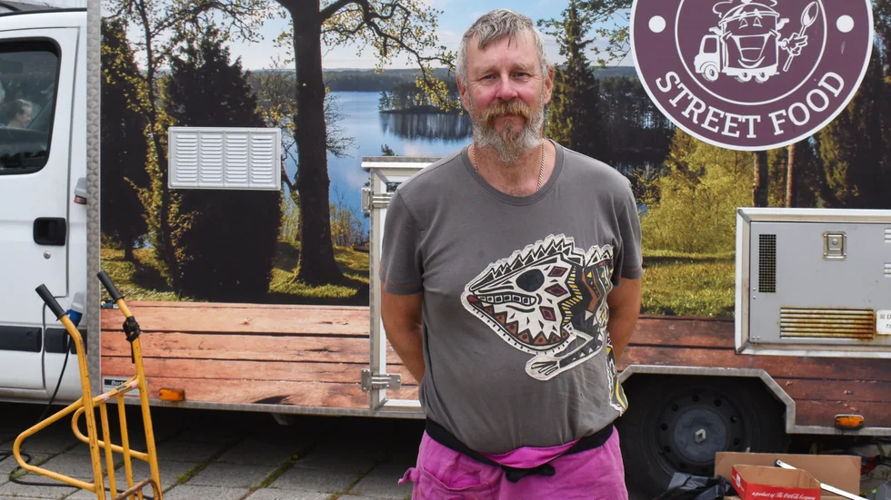 Marknadens arrangör, Kari Kenttämaa, hoppas få samma uppslutning som det har varit tidigare år. Arkivbild.