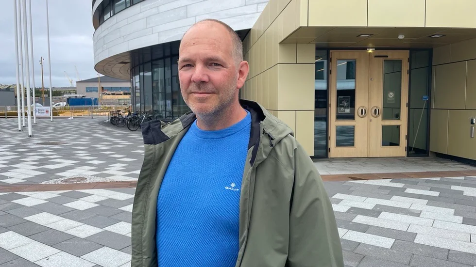 Niklas Sirén, avdelningschef vid Tekniska Verken, som leder projektet. 