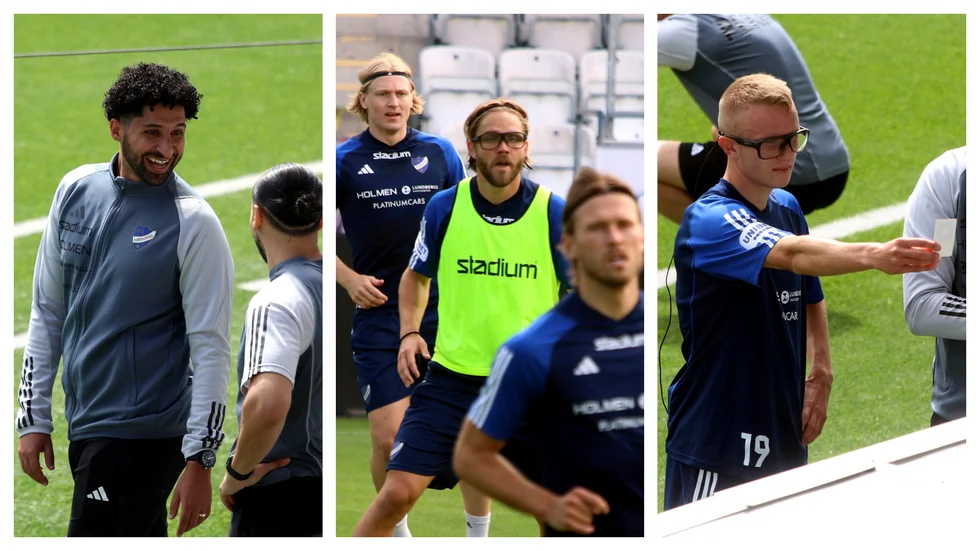 Osama Abbas fick ett samtal från Glen Riddersholm om han ville komma med sin teknik till en IFK-träning. Christoffer Nyman och Viktor Lind var två av sex spelare som tränade iförda de högteknologiska glasögonen.