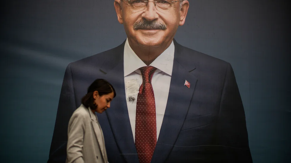 Den turkiska oppositionens presidentkandidat i det senaste valet, CHP-ledaren Kemal Kilicdaroglu, får lämna sin post och Özgur Özel är vald till hans efterträdare. Arkivbild.