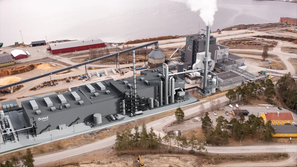 This was the planned appearance of Flagship One, which was to be Europe’s largest e-methanol facility.