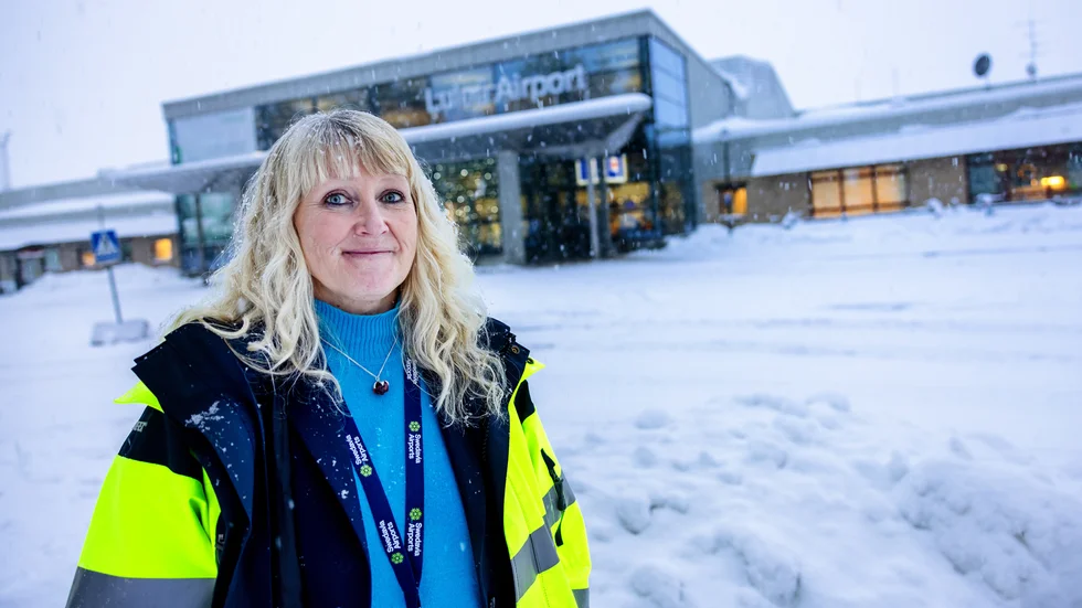 Ann-Christin Viklund, chef för Luleå Airport går i pension och lämnar sitt jobb i början av mars
"Jag jobbar fullt ut tills jag går i pension. Jagt har fullt fokus på att slutföra mitt uppdrag på flygplatsen och har inga fler kommentarer.", säger hon. 