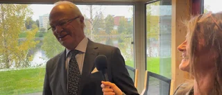 Kungen och jag – en canvastavla i ett studentrum