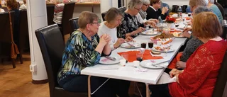 Visions pensionärssektion i Boden hade jullunch