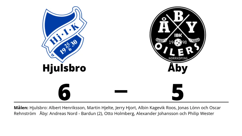 Hjulsbro IK Herr vann mot Åby IBK Ungdom