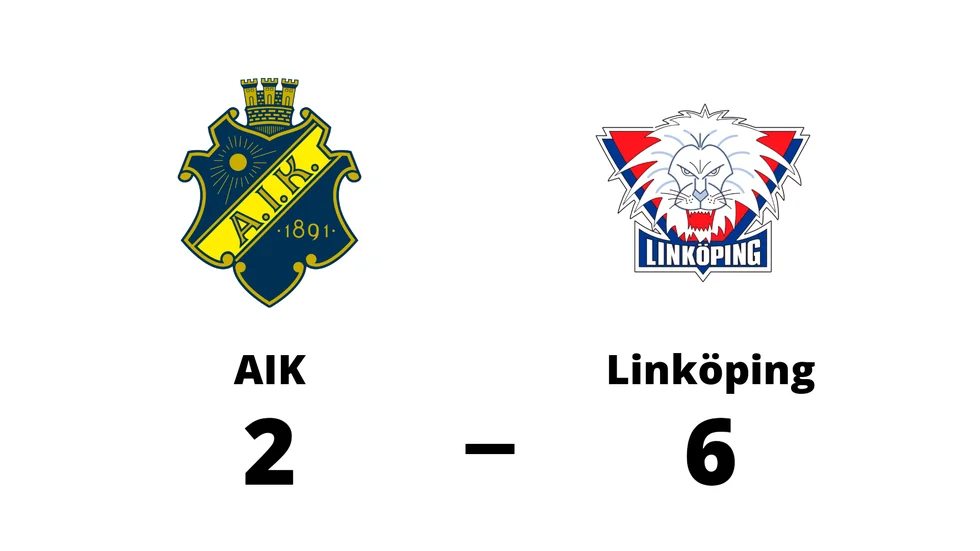 AIK IF förlorade mot Linköpings HC