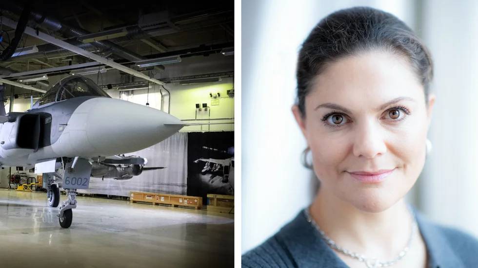 På torsdag kommer kronprinsessan Victoria att besöka Saabs anläggning i Linköping. 