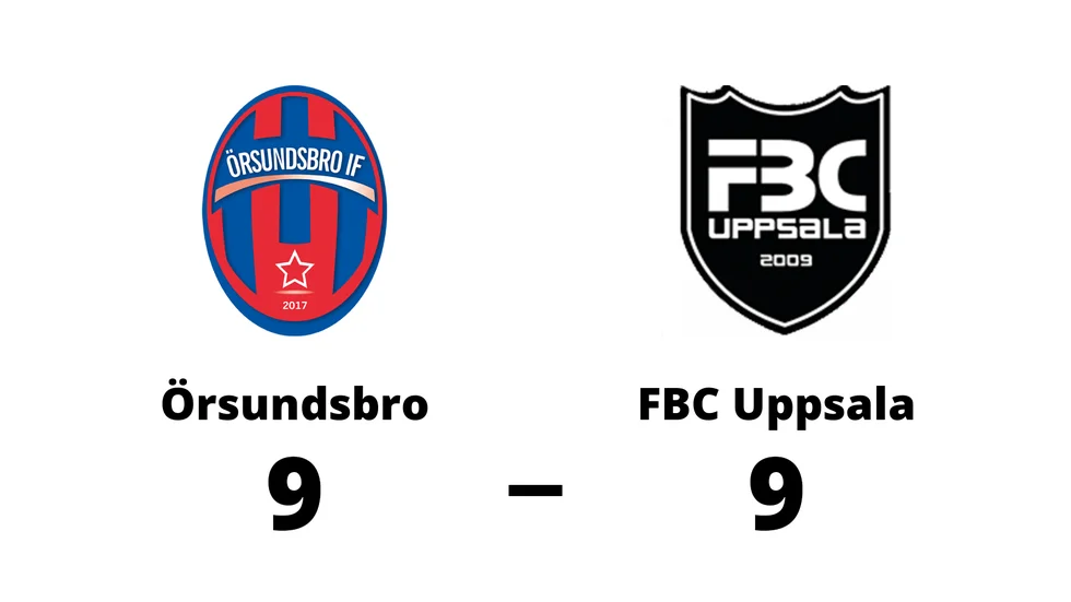 Örsundsbro IF spelade lika mot FBC Uppsala