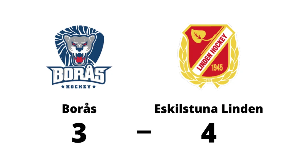 Borås HC förlorade mot Eskilstuna Linden Hockey
