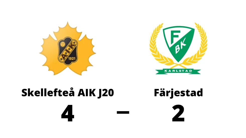 Skellefteå vann mot Färjestads BK