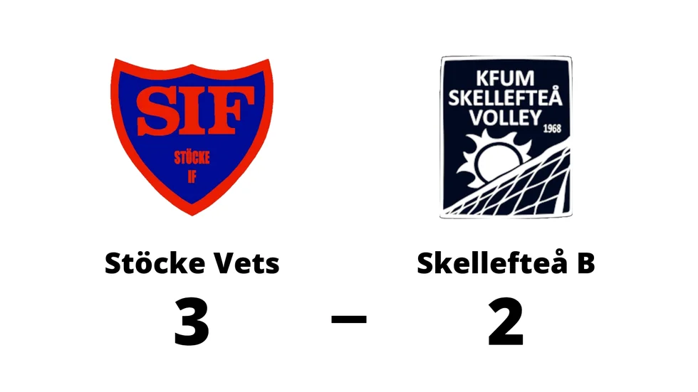 Stöcke Vets vann mot Skellefteå B