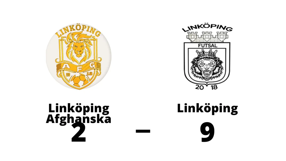 Linköping Afghanska FC förlorade mot Linköping Futsal SK
