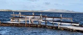 Dagens läsarbild: Iskonst på bryggan