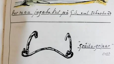 Kutjakt. Så här gick det till när man fångade säl på Sandön,