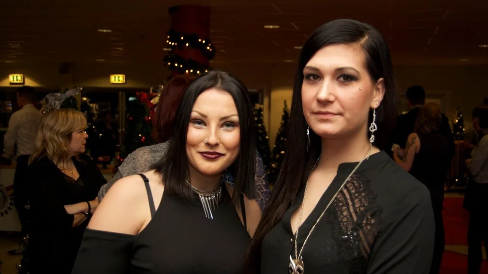 Lina Myrevik och Jessica Eliasson, från Luleå.