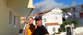 Efter Nyköpingsfamiljens branddrama på ön: "Ingen panik längre"