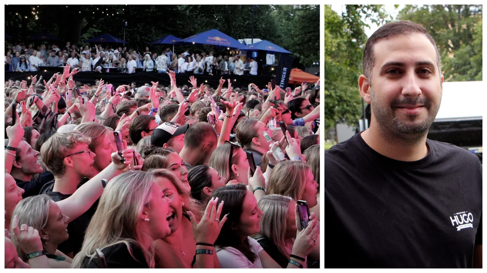 Andreas Ergül, festivalgeneral, kan inte vara mer nöjd med utfallet av årets Hugo Parkfestival.