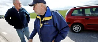 Oro för länsvägen i Österstad