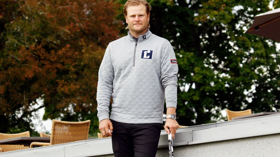 Linköpingskillen Henric Sturehed är nära sitt stora mål - spel på DP World tour.