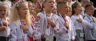 Bombhot mot Kievs skolor på första skoldagen