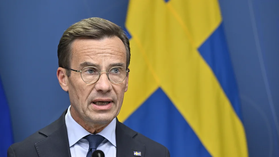 Statsminister Ulf Kristersson (M). Arkivbild.