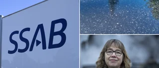 Nedfall i Svartöstaden – svårt att få bort • SSAB: "Ingen oro"