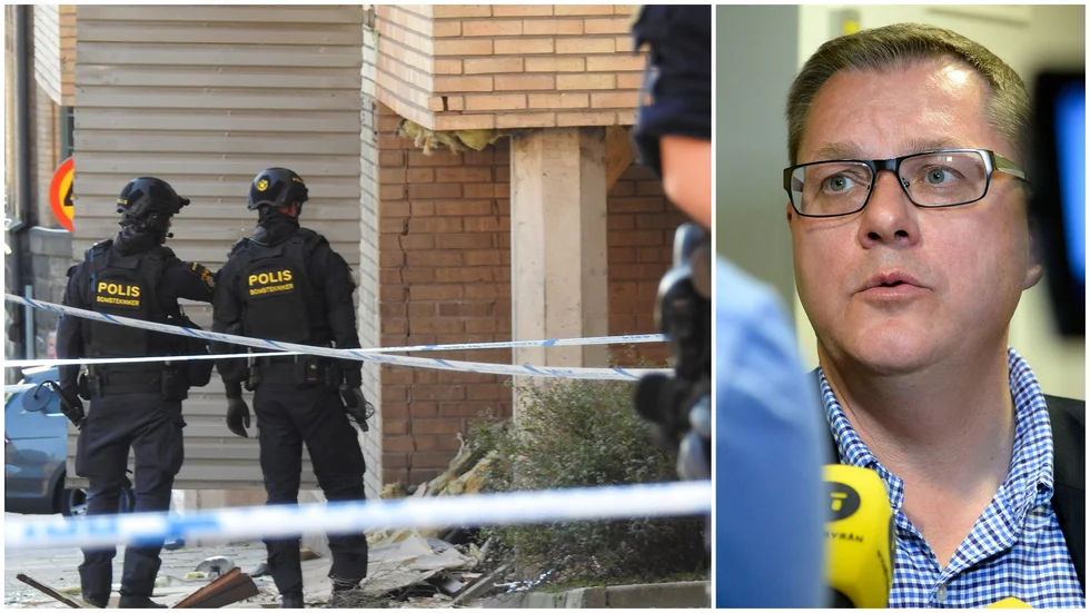 Chefsåklagare Torsten Angervåg uttalar sig om sprängningsvågen i Norrköping och i övriga landet. 