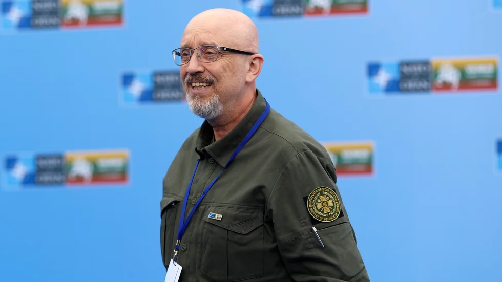 Ukrainas försvarsminister Oleksij Reznikov byts ut. Arkivbild.