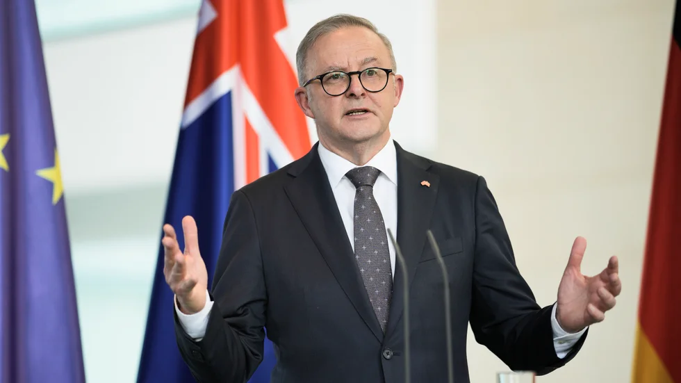 Australiens premiärminister Anthony Albanese. Arkivbild.