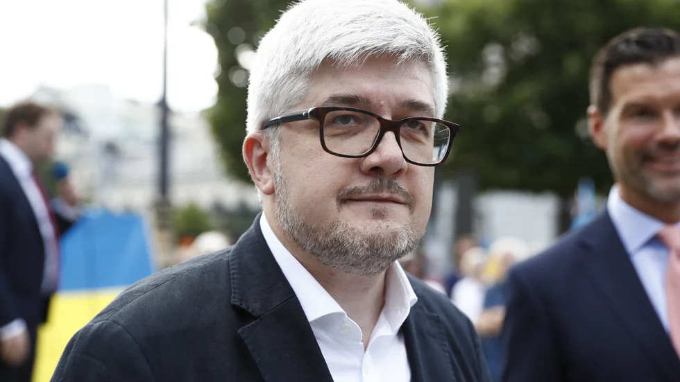 Ukrainas ambassadör Andrij Plachotnjuk. Arkivbild.