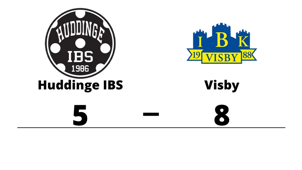 Huddinge IBS (B) förlorade mot Visby IBK