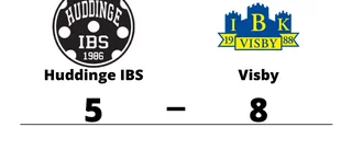 Seger för Visby borta mot Huddinge IBS